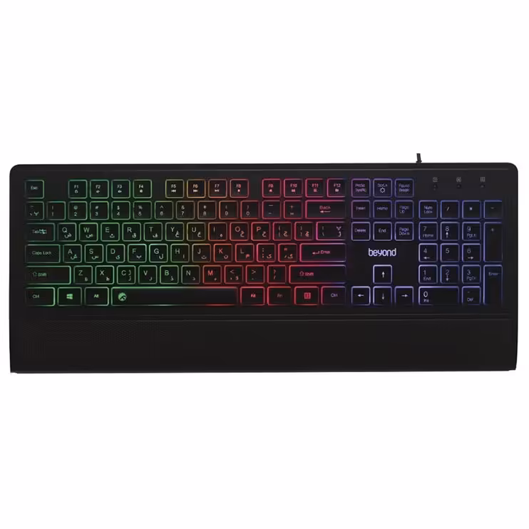 کیبورد مخصوص بازی بیاند مدل BK-7210RGB
