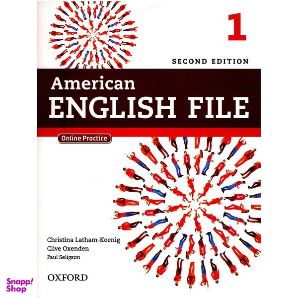 کتاب 1 American English File اثر کریستینا لاثام انتشارات دانشگاه آکسفورد 2 جلدی