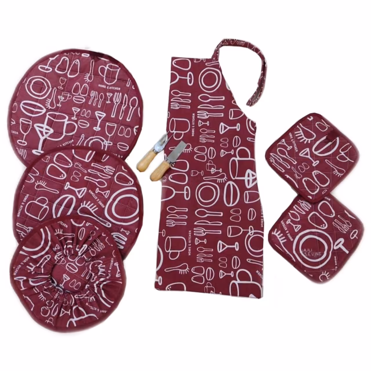 سرویس آشپزخانه 6 پارچه کد 1214