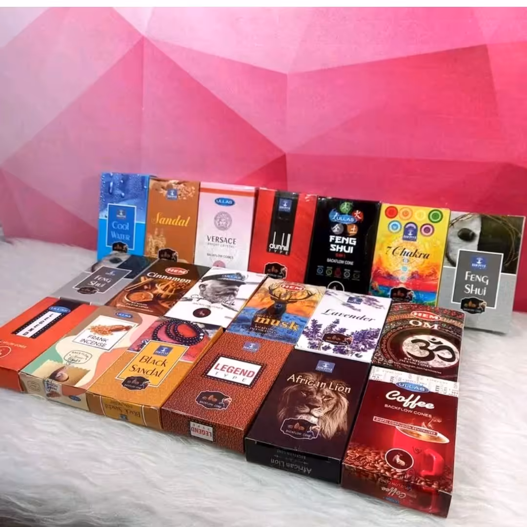 عود آبشاری ، در 20 رایحه متنوع 