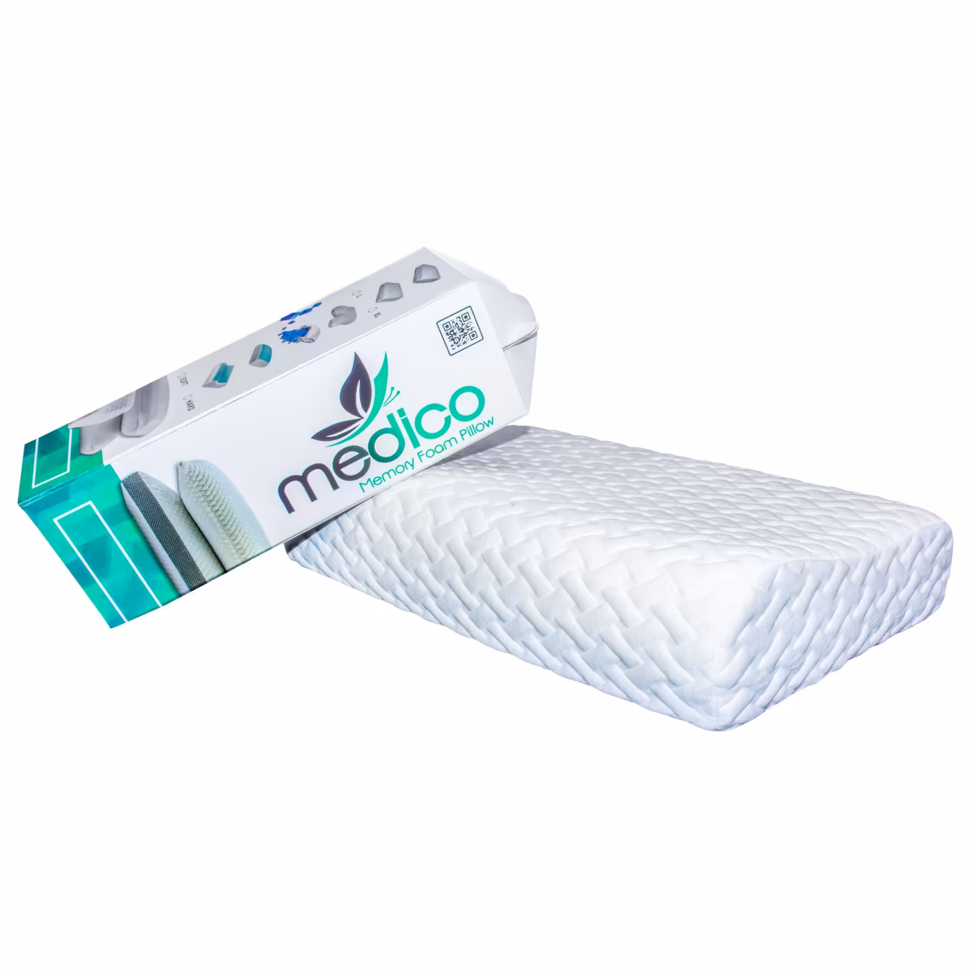 بالش طبی مموری فوم مدیکو مدل موج