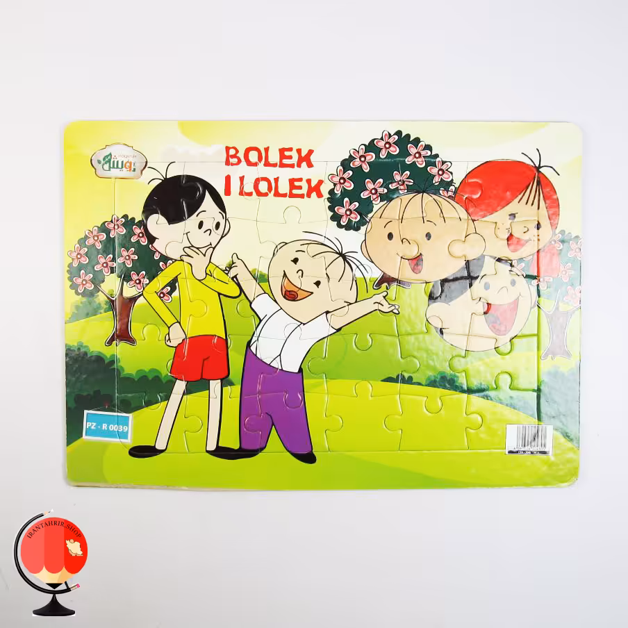 پازل کودکانه 30 تکه طرح بولک و لولک