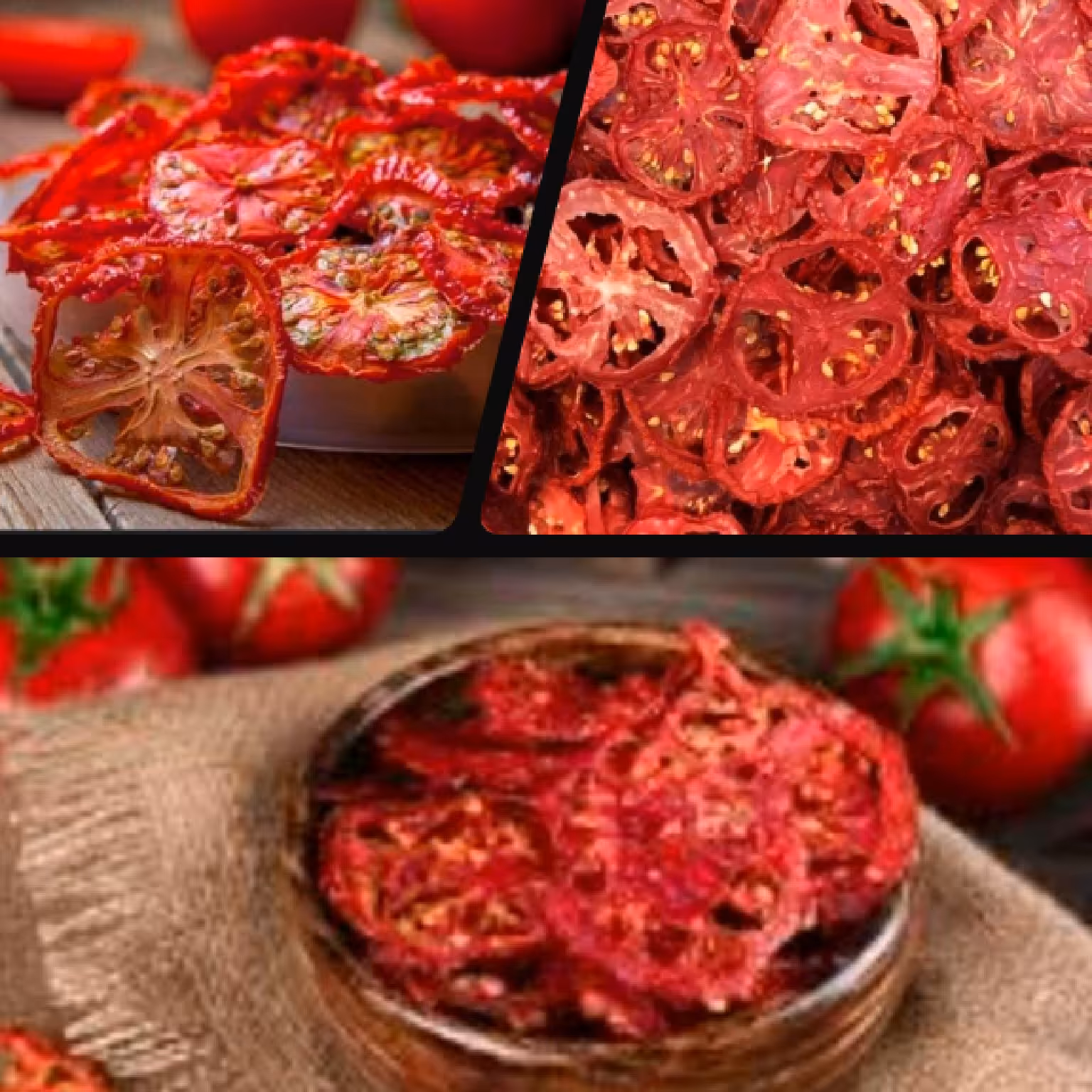 گوجه خشک شده