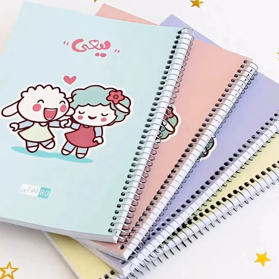 دفتر خط دار طرح ببعی