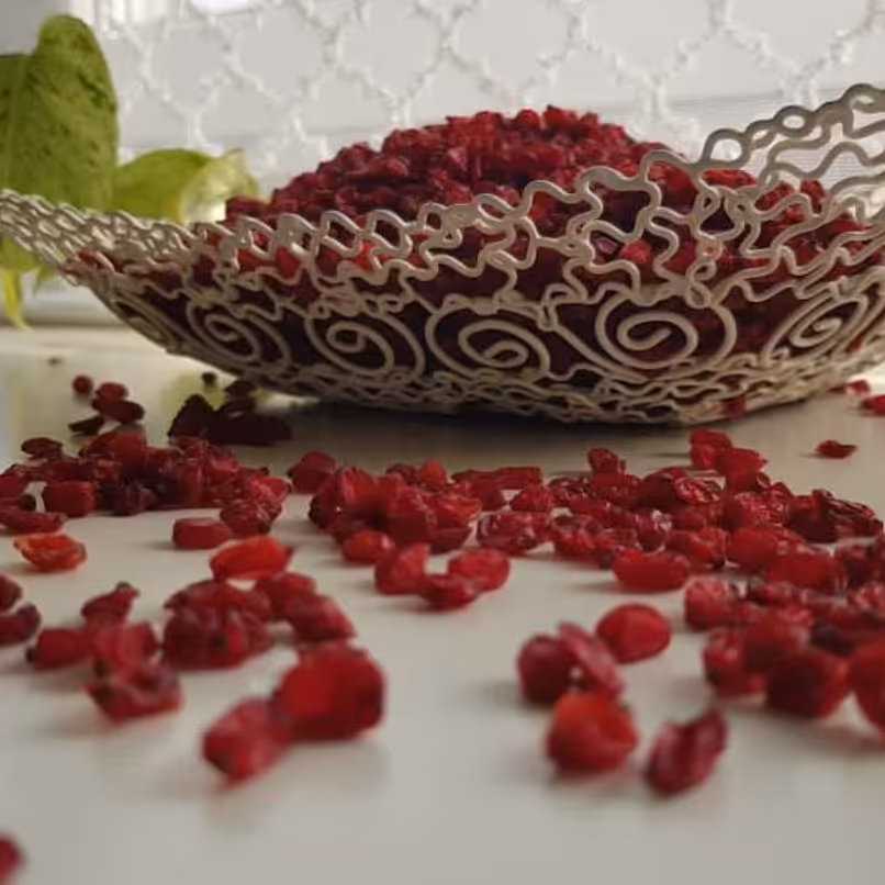 زرشک اناری اصل قاینات عرضه بصورت کیلویی کارتن 9 کیلویی