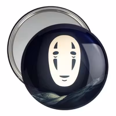 آینه جیبی خندالو مدل نوفیس انیمه شهر اشباح Spirited Away کد 12089