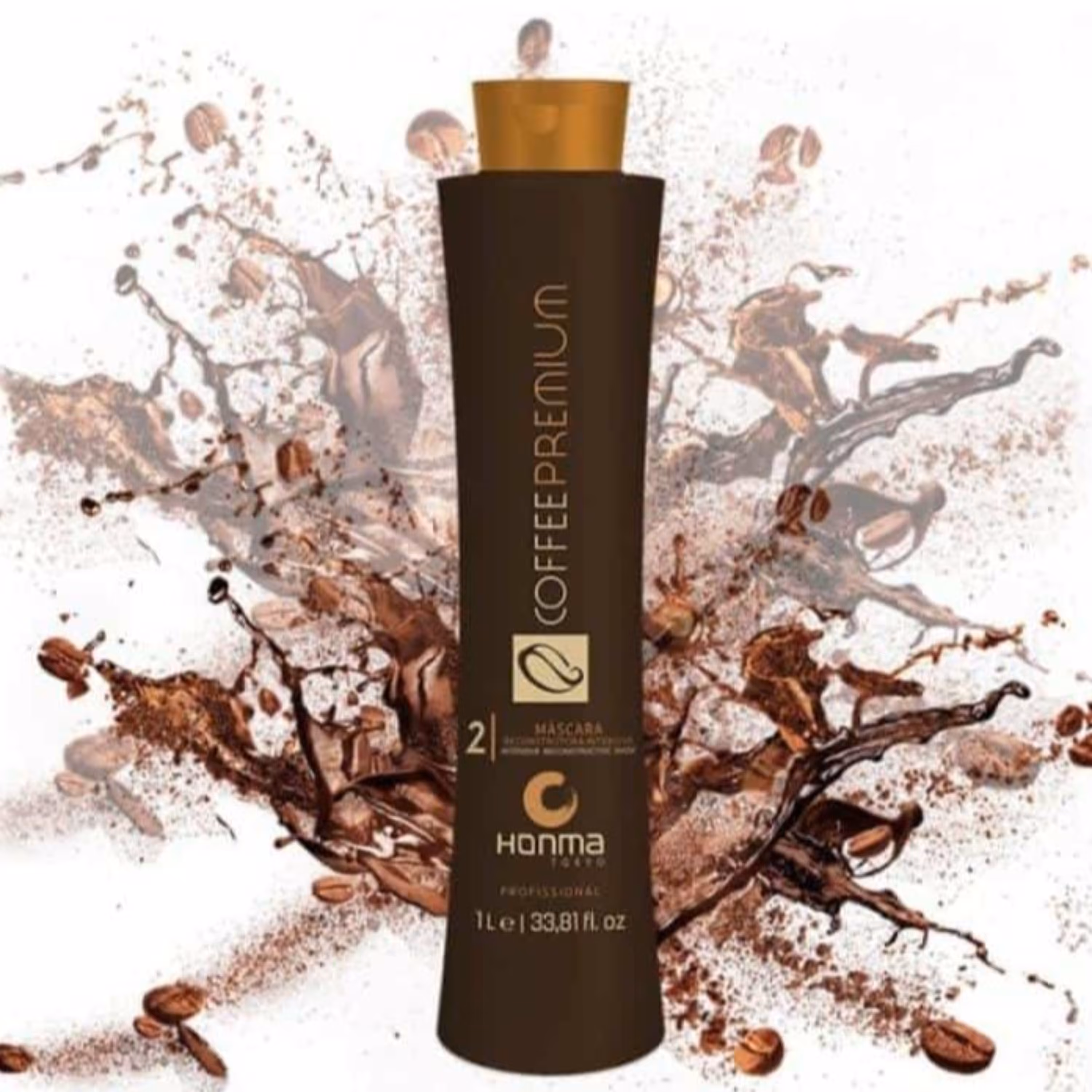 کراتین مو قهوه تلخ  هونما