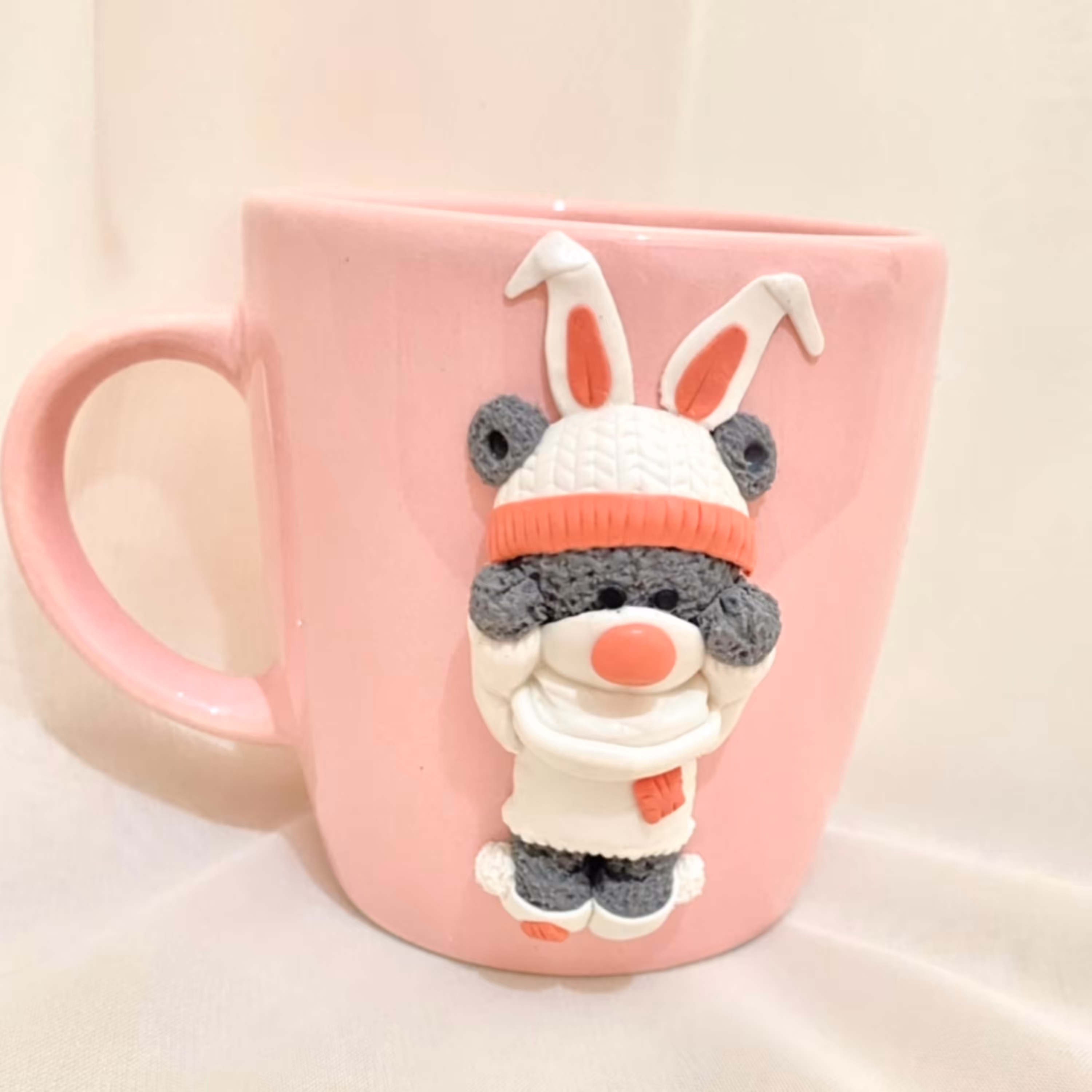 ماگ عروسکی خمیری