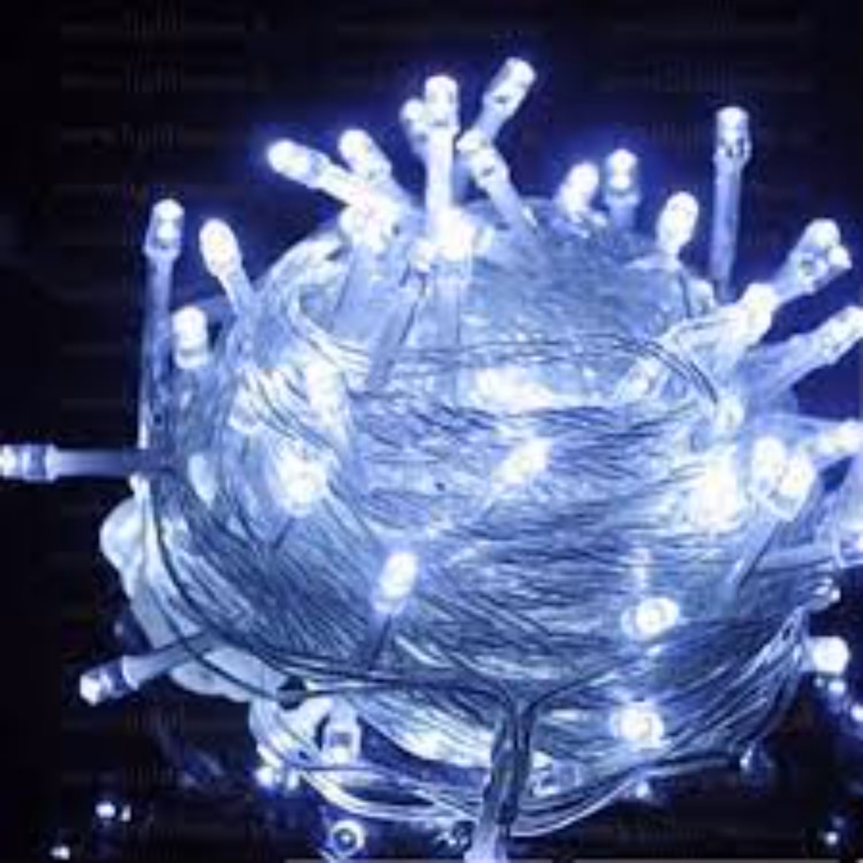 ریسه 10 متری سفید ویخی ومهتابی 100عدد LED