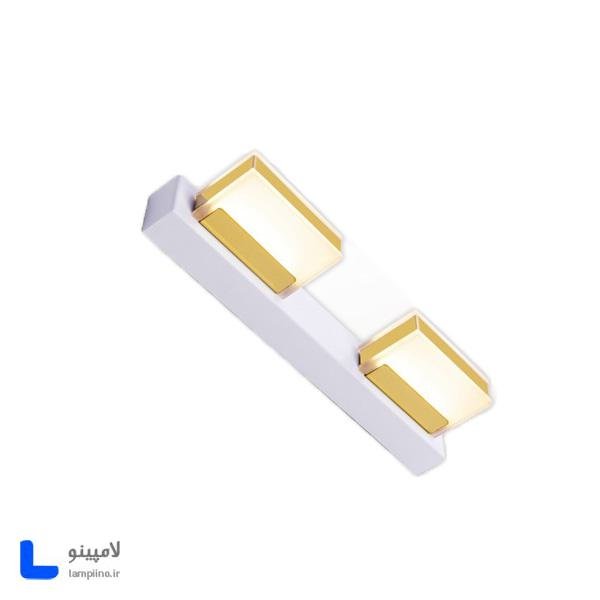 چراغ دیواری بالا آینه و بالا تابلو روشا سفید 32 cm مدل A48-2