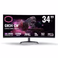 مانیتور 34 اینچ خمیده گیمینگ کولر مستر GM34-CW