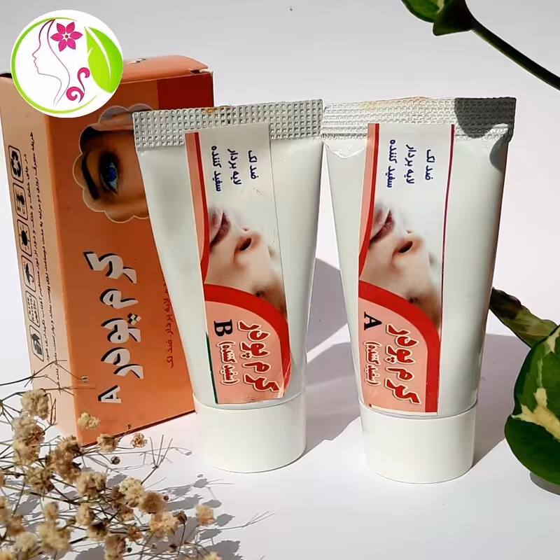 کرم پودر دارونامه گیاهی روشن