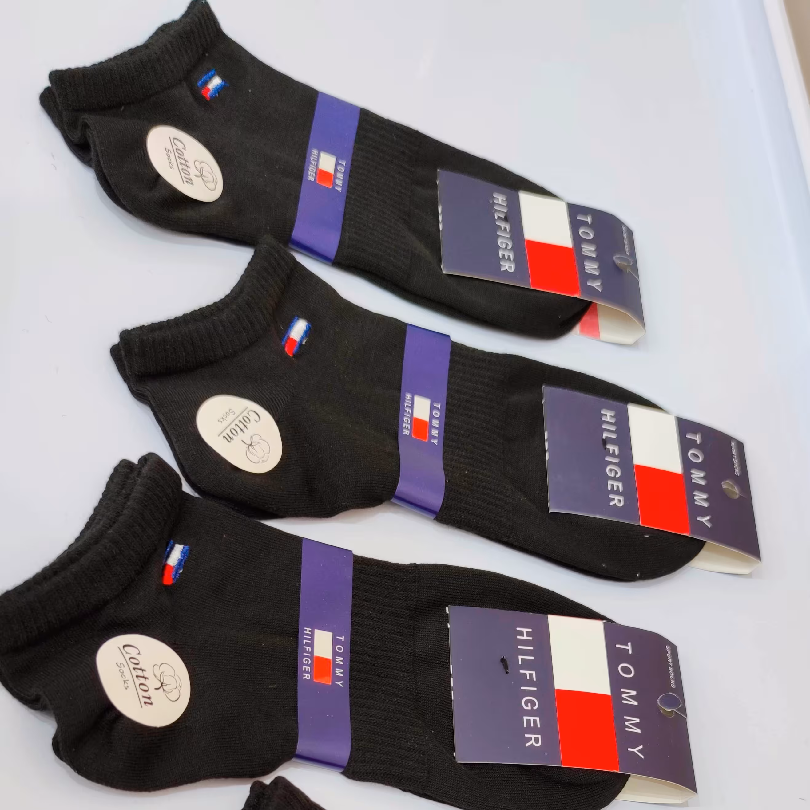 جوراب گلدوزی تامی 4 عددی