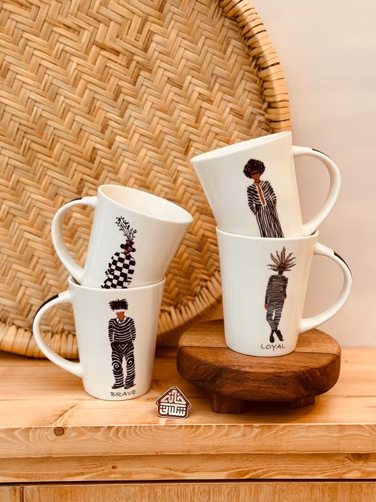 ماگ طرح آدمک کد001501