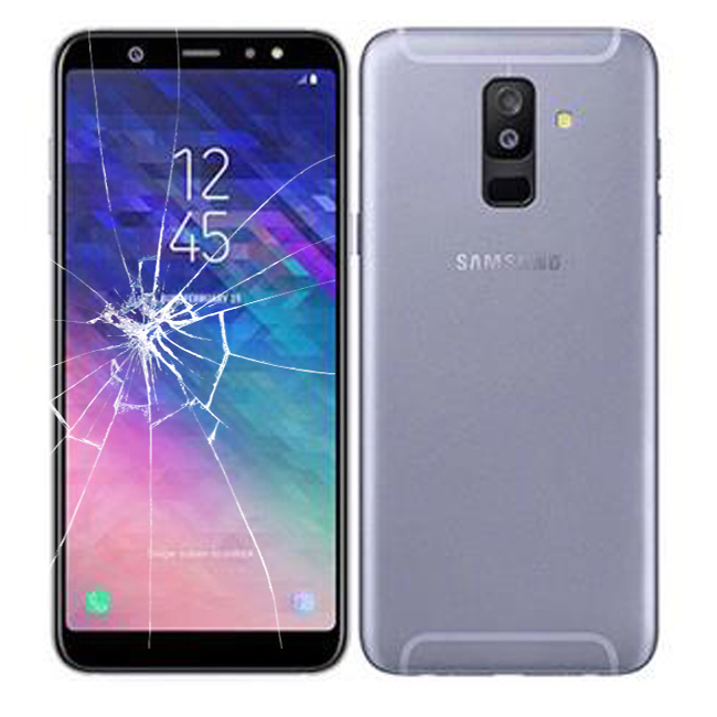 تعویض گلس گوشی موبایل گلکسی A6 Plus 2018 سامسونگ