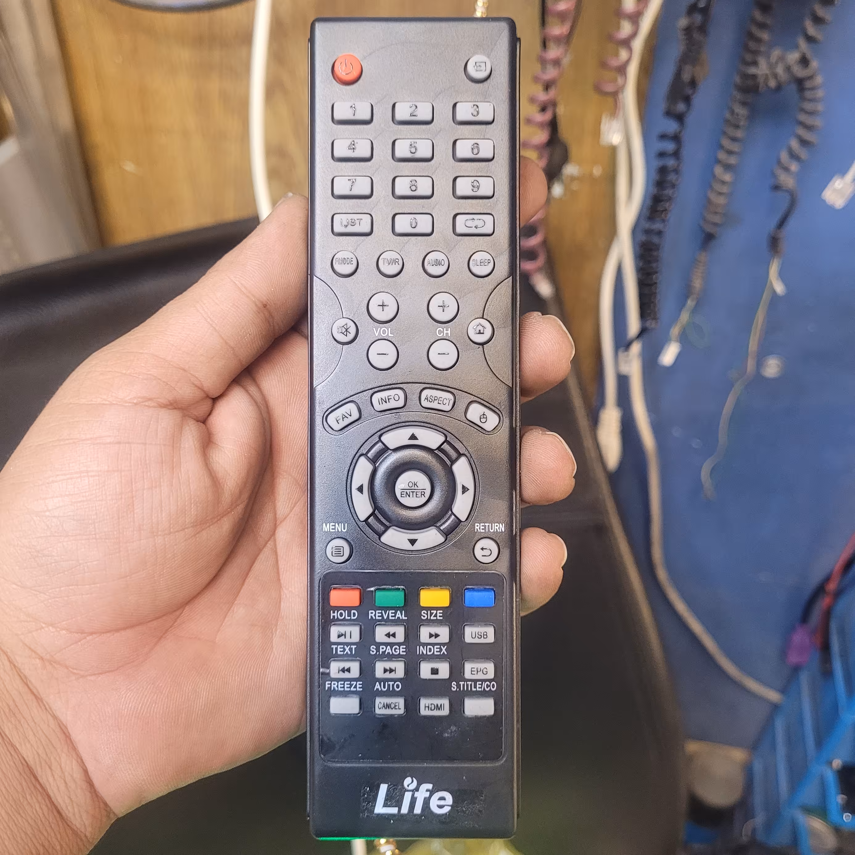 کنترل تلوزیون ال ای دی هیمالیا  LED Himalia مدل لیف لایف