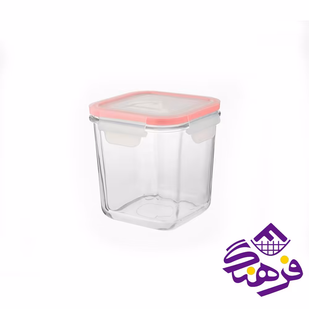 ظرف شیشه ای 860 میلی لیتر لیمون