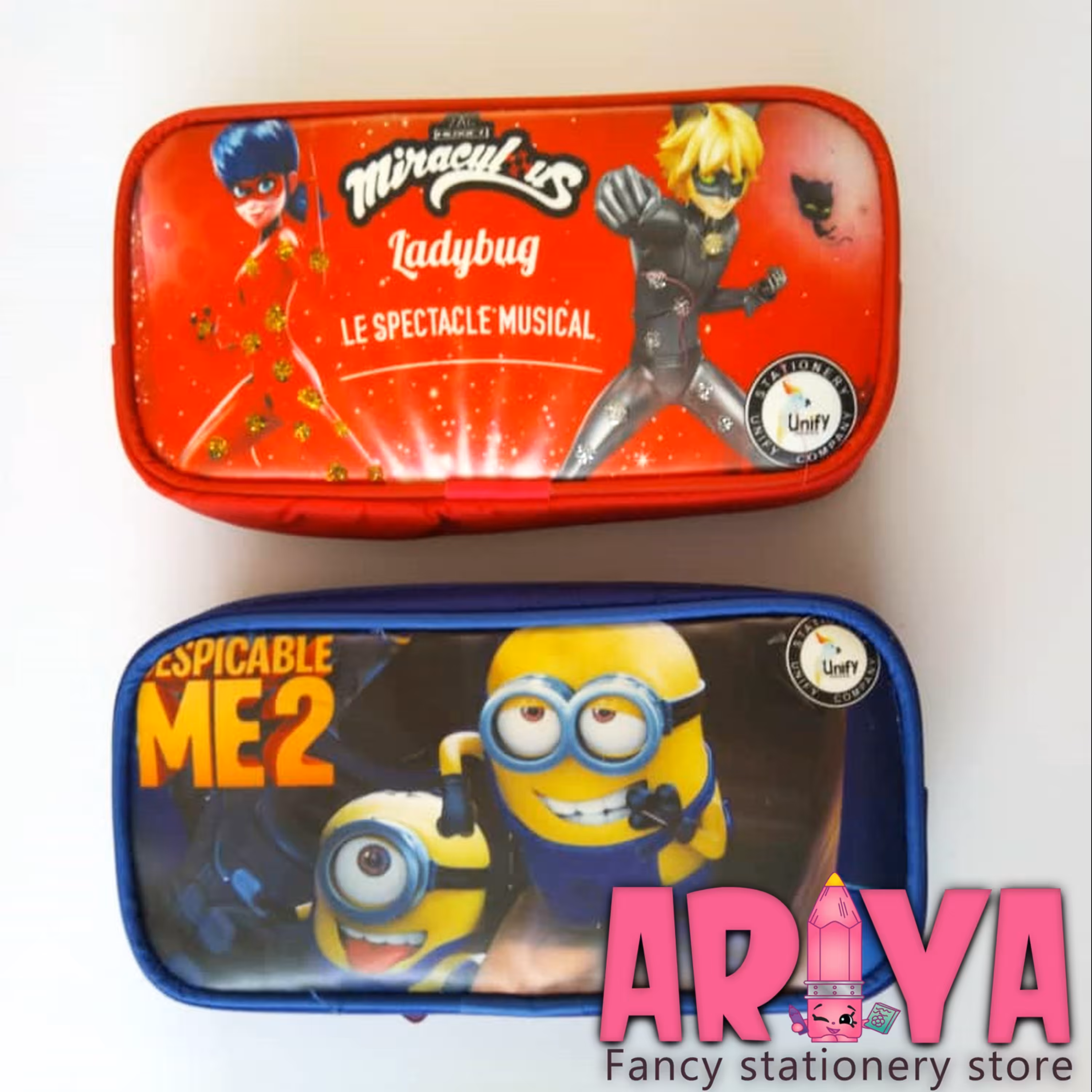 جامدادی دو زیپه یونی فای کارتونی