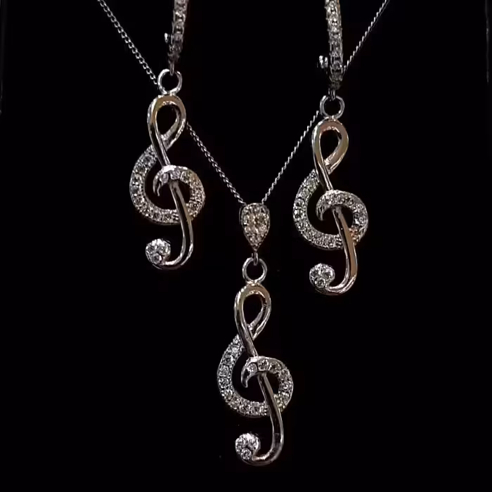 نیم ست نقره نت