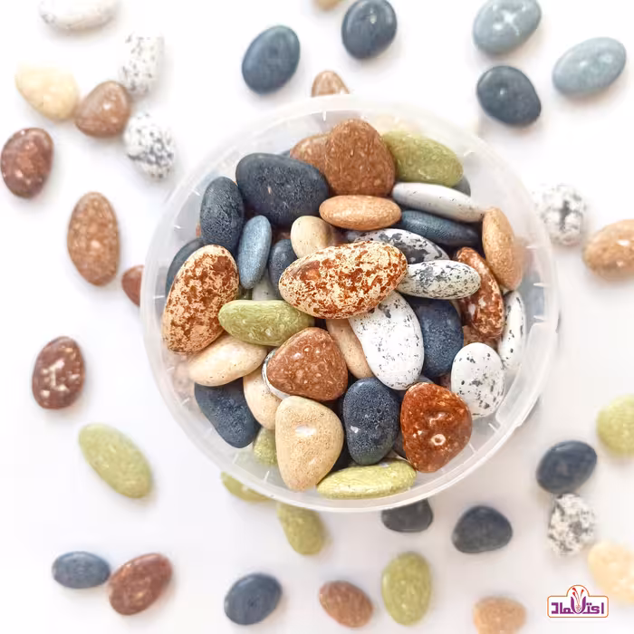 شکلات سنگی رودخونه ای (جیلی بیلی) 100 گرمی اعتماد سطلی