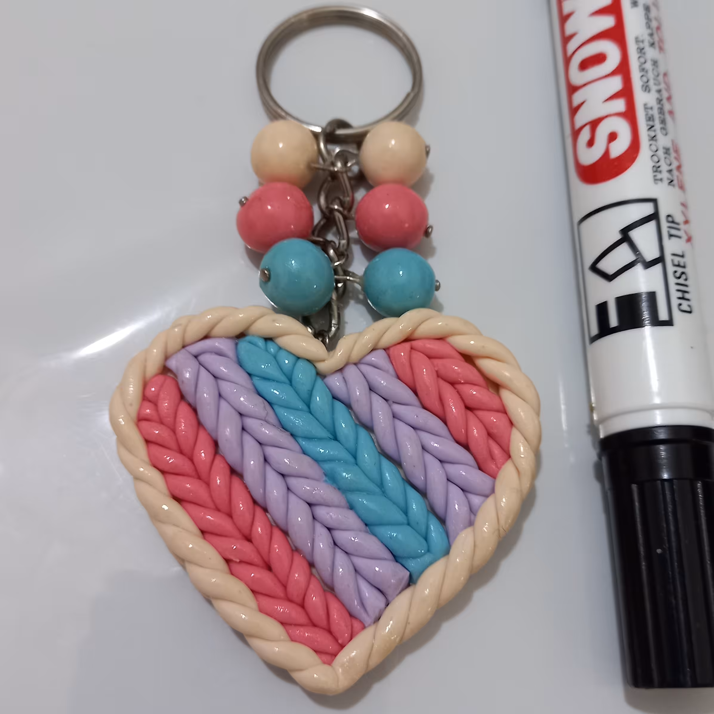 جا کلیدی طرح قلب بافت جنس خمیر ایتالیایی ، دستساز