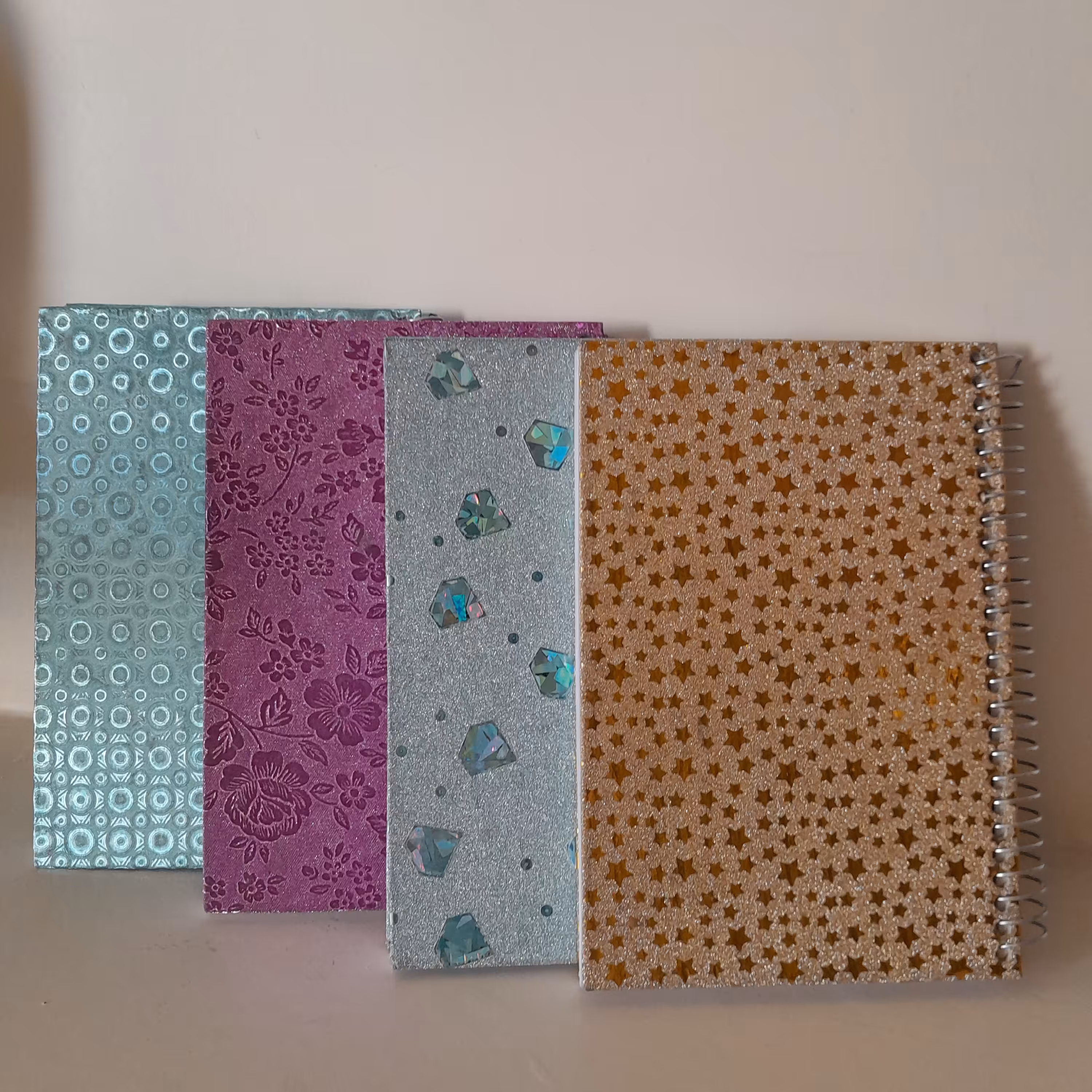 دفترچه یادداشت متالایز  جلد براق