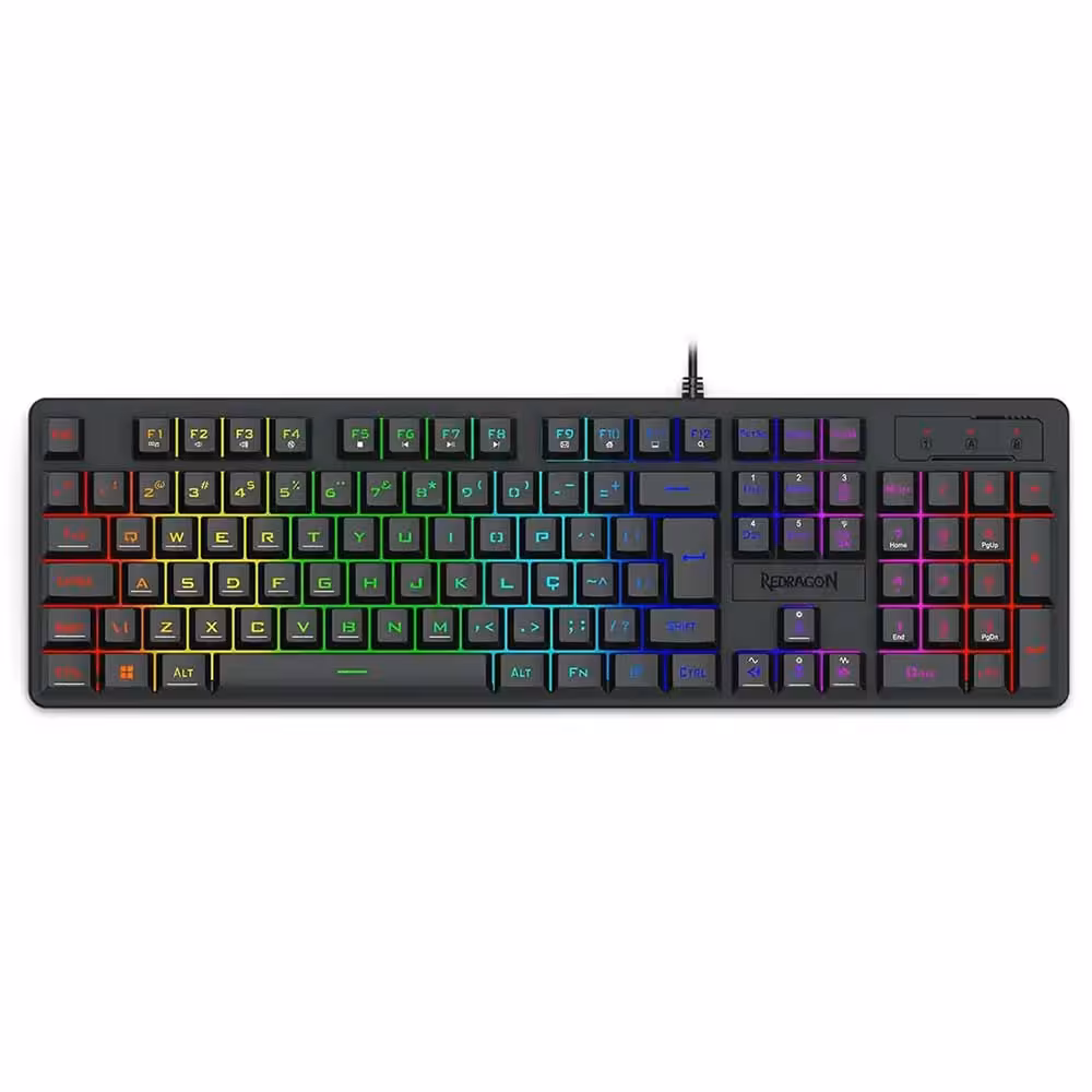 کیبورد گیمینگ ردراگون Redragon K521 Rainbow RGB