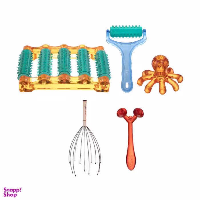 ماساژور دستی تن زیب مدل PBNHS-02 مجموعه 5 عددی