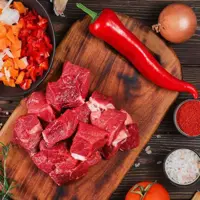 گوشت خورشتی شترمرغ ارگانیک بدون استخوان نیلسون - 1000 گرم

