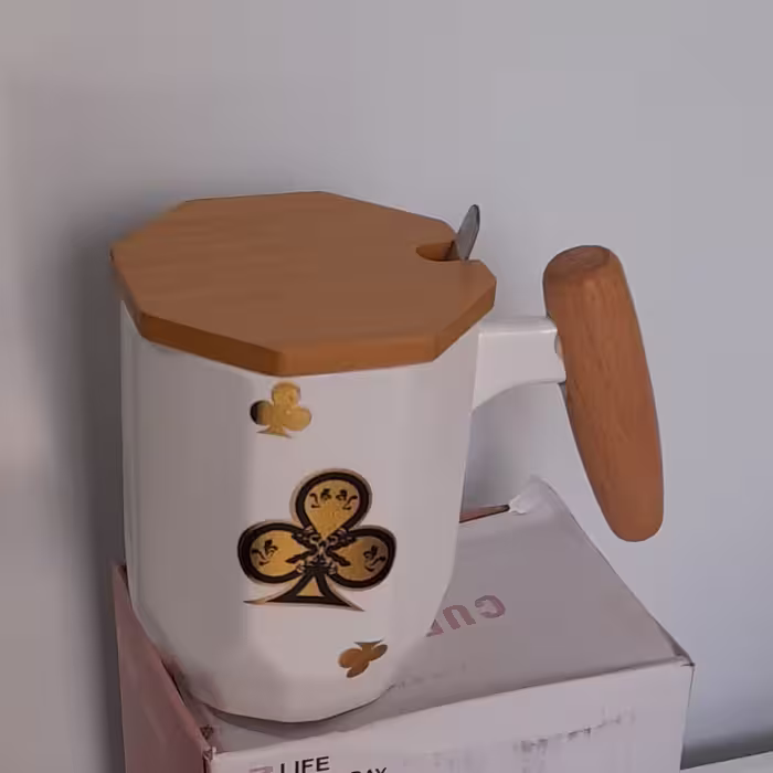 ماگ  دارای دو طرح