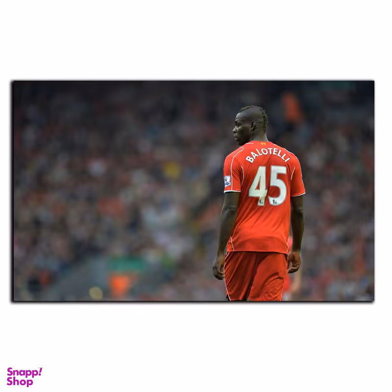 تابلو شاسی بکلیت طرح بازیکن فوتبال ماریو بالوتلی تیم لیورپول مدل SH-S6609