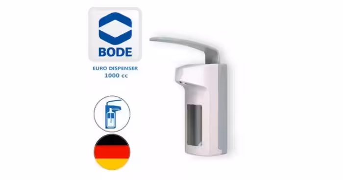دستگاه یورو دیسپنسر یک لیتری محلول ضدعفونی کننده دست بوده آلمان بدون محلول - کد 327
