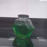 جار  6 گوش کندو 500 گرمی درب فلزی 58 در  سه سایز