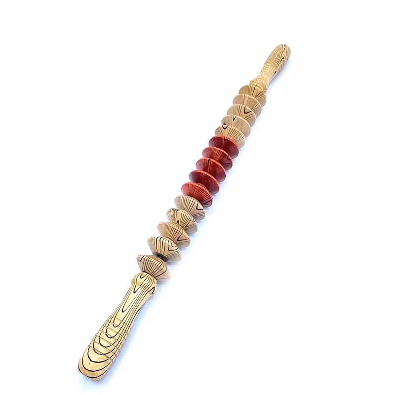 میل ماساژور چوبی بزرگ