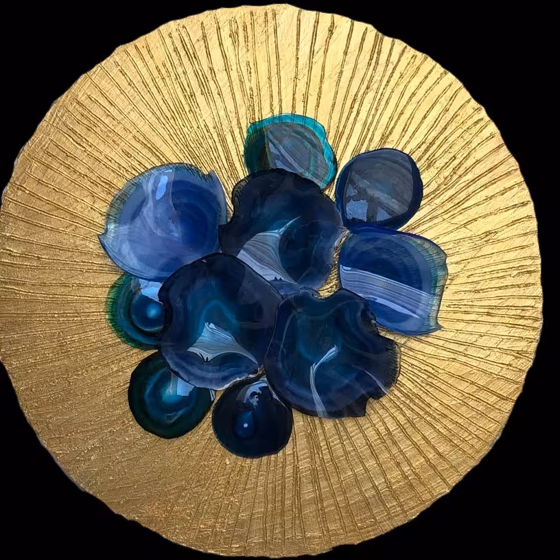 تابلو مجموع چشم نظر عقیق رزین