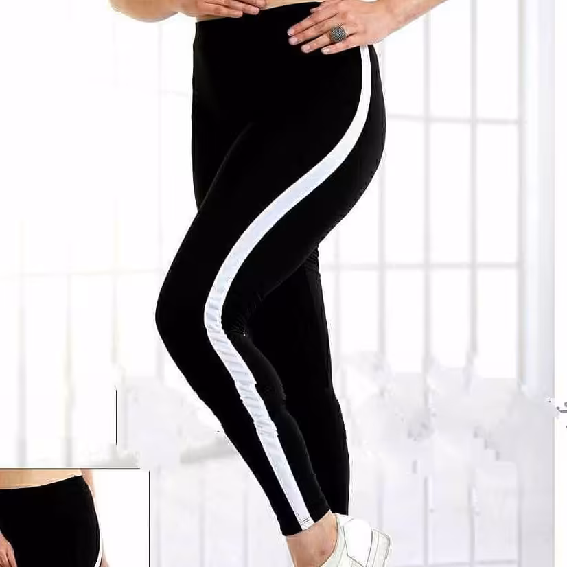 شلوار بغل نوار رنگی