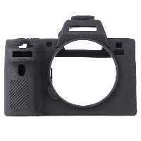 کاور سیلیکونی سونی Silicon cover of Sony camera A7II رنگ مشکی