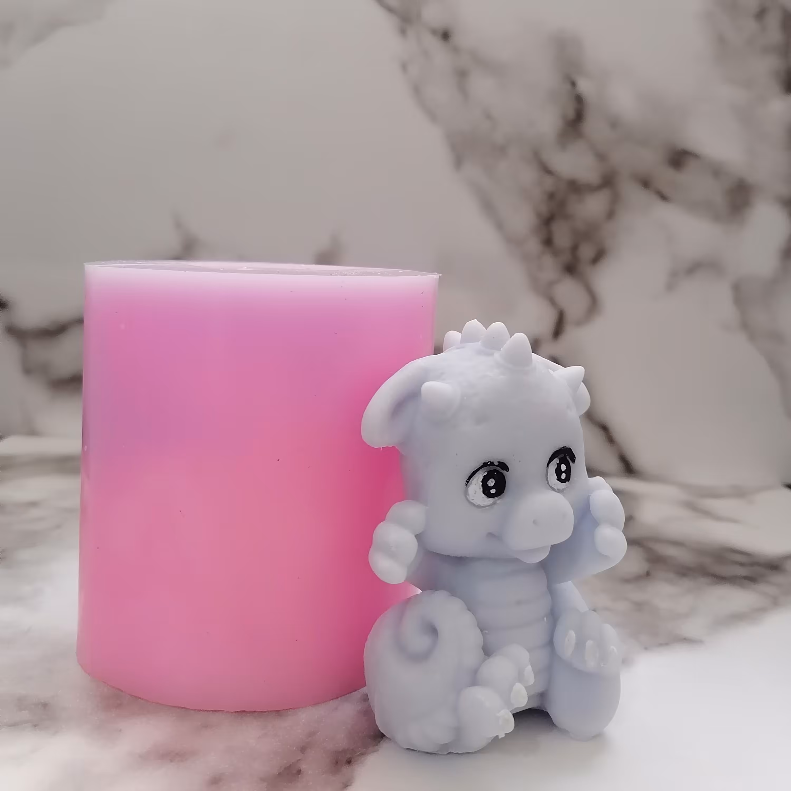 قالب سیلیکونی شمع و مجسمه  اژدها 