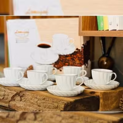 ست قهوه خوری لمون طرح کارمن کد 518