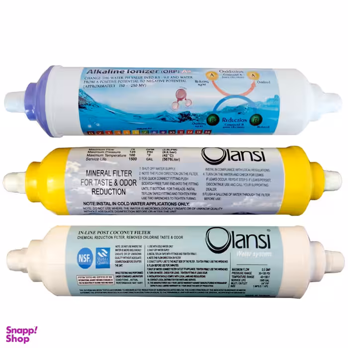 فیلتر تصفیه آب اولانسی مدل FO-333 مجموعه 3 عددی