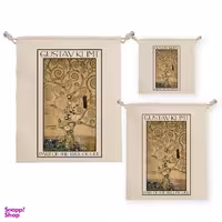 نظم دهنده ترمه طراحان ایده مدل کیسه بند دار قسمتی از درخت زندگی از کلیمت کد art0097 بسته سه عددی