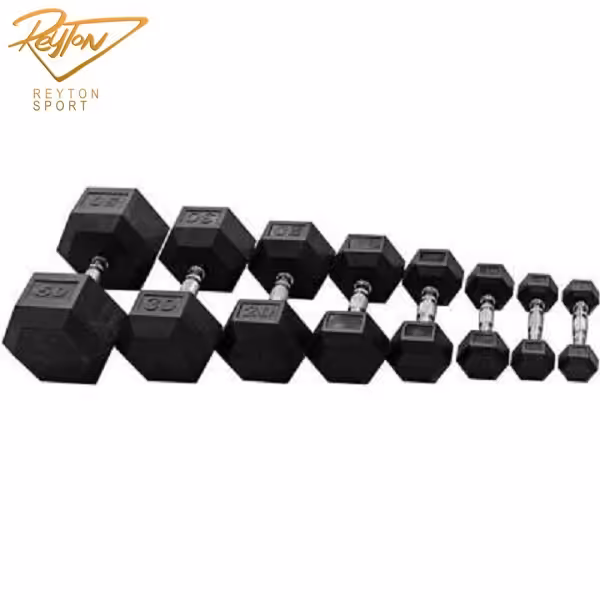 خرید عمده دمبل شش ضلعی