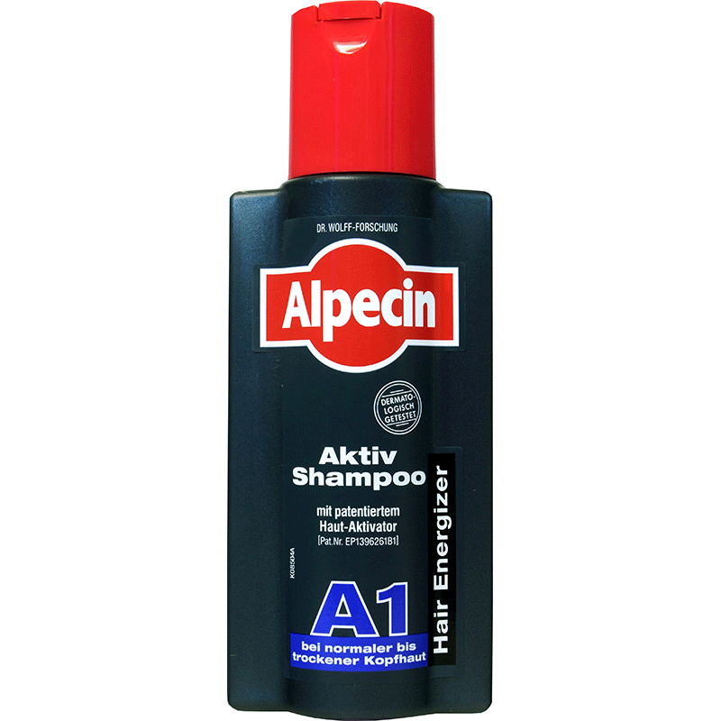 شامپو آلپسین اکتیو A1 برای موهای معمولی و خشک Alpecin Active Shampoo A1 For Normal & Dry Scalp • خوش آرا