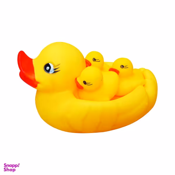 عروسک حمام مدل اردک مجموعه 3 عددی