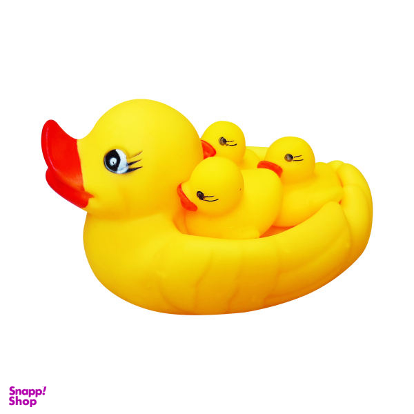 عروسک حمام مدل اردک مجموعه 3 عددی