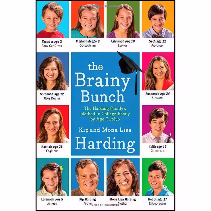کتاب زبان اصلی The Brainy Bunch اثر Kip Harding and Mona Lisa Harding