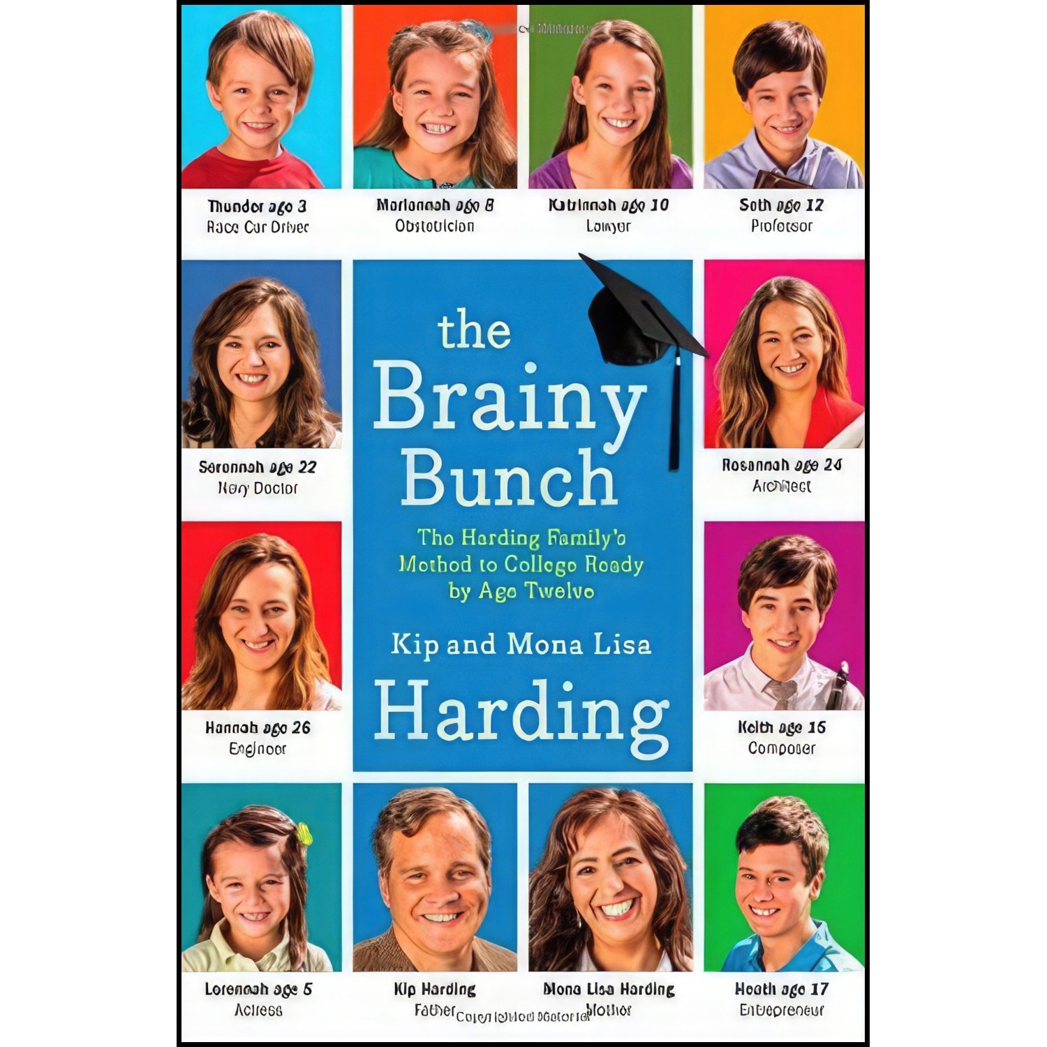 کتاب زبان اصلی The Brainy Bunch اثر Kip Harding and Mona Lisa Harding