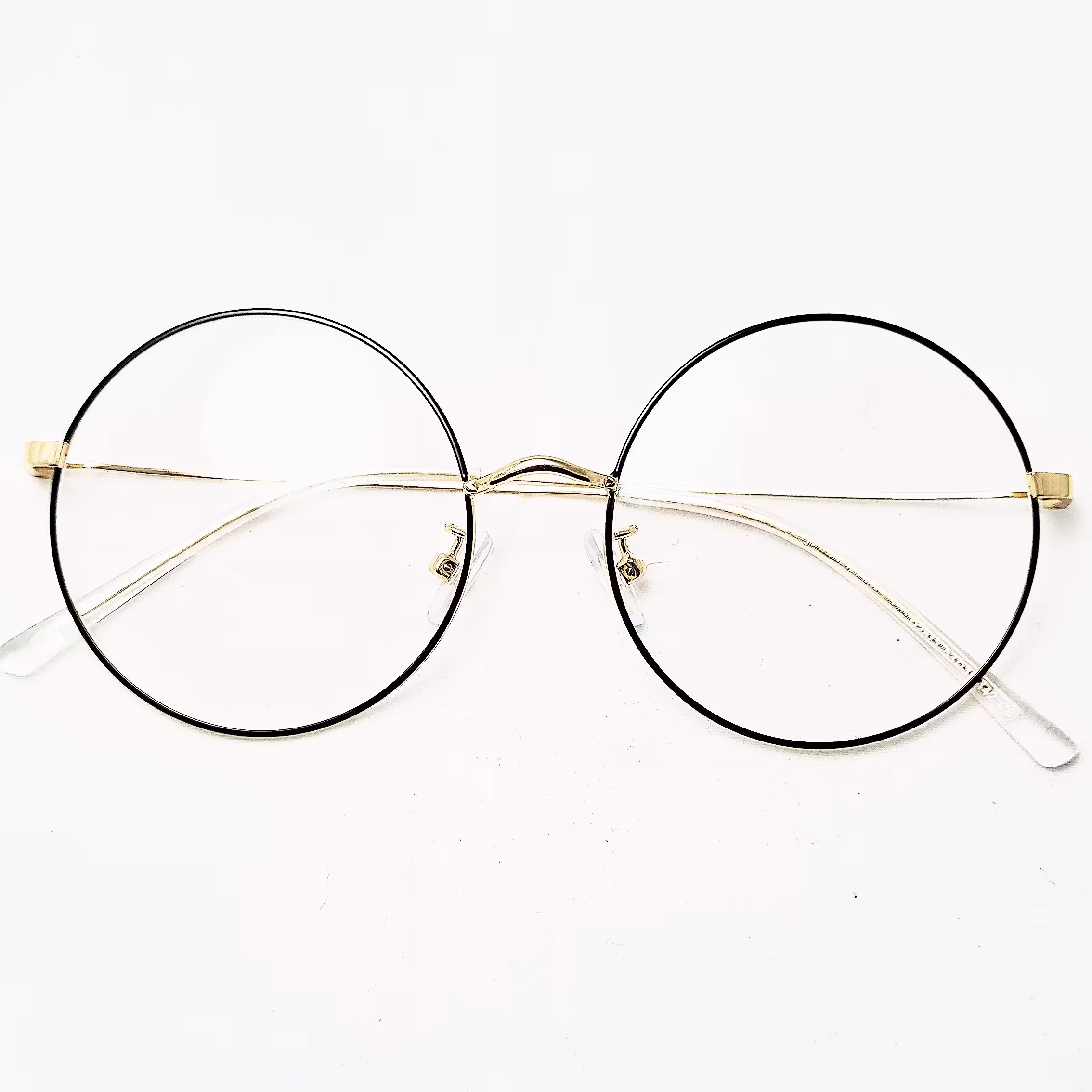 عینک طبی فلزی گرد زنانه و مردانه 