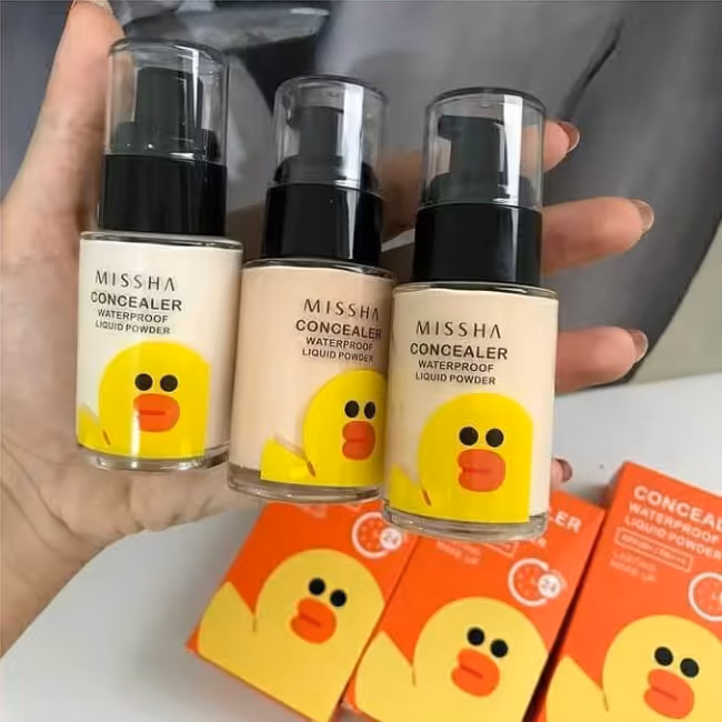 کرمپودر کانسیلر میشا