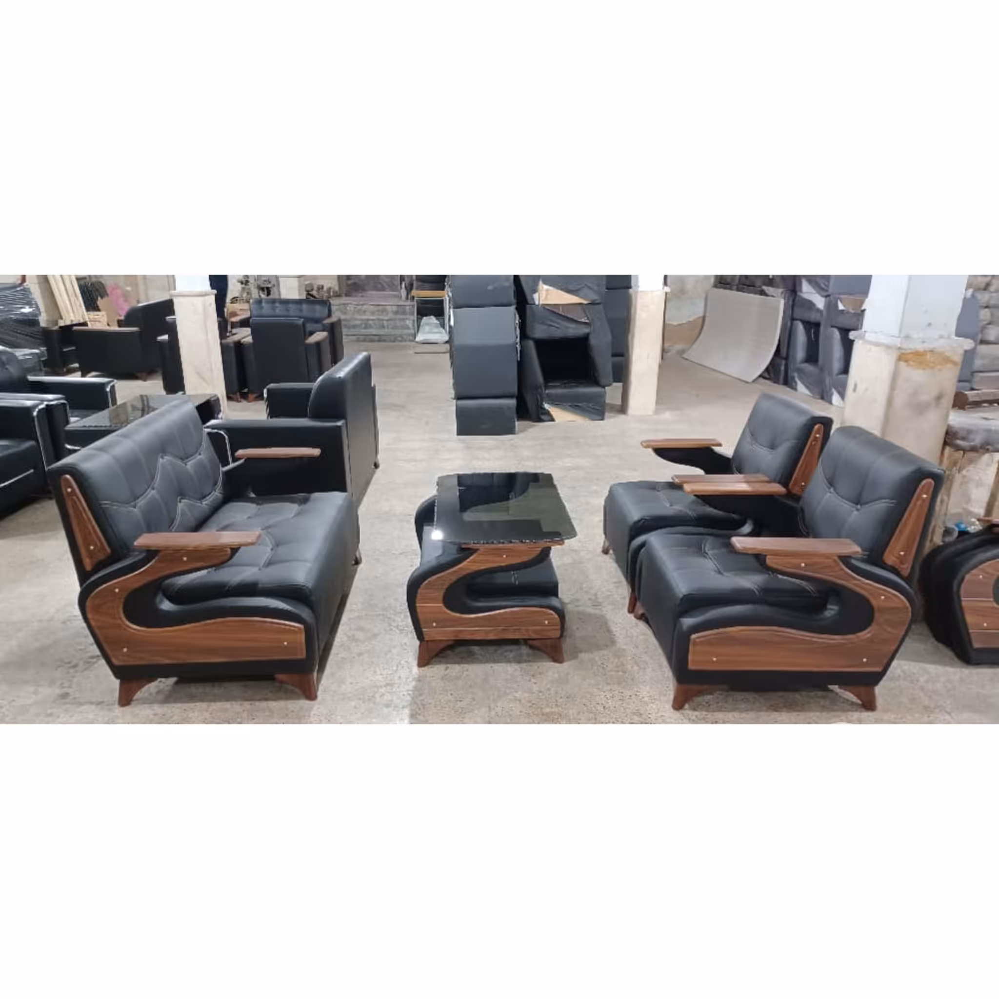 مبل اداری.نیم ست اداری دسته خلبانی(پس کرایه)